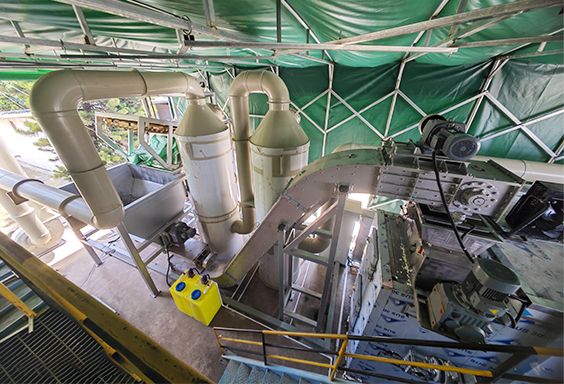 深圳某水處理廠(chǎng)刮板輸送機(jī)、物料提升機(jī)、污泥料倉(cāng)項(xiàng)目